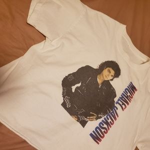 cropped MJ top